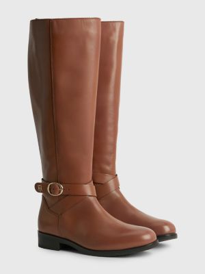 bottes camel tommy hilfiger