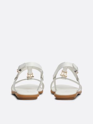 Tommy hilfiger shop white sandals