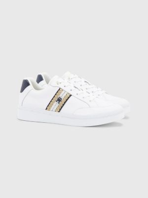 Zapatillas de tenis piel y tejido BLANCO | Hilfiger