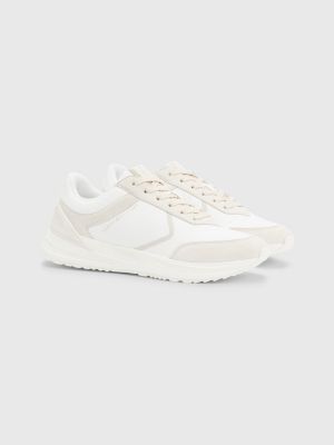 Panelled Cleat Runner Trainers | WHITE | Tommy Hilfiger