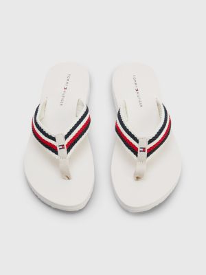 aanklager bundel Verminderen Essential teenslipper met signature-bandje | BEIGE | Tommy Hilfiger