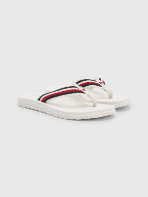 aanklager bundel Verminderen Essential teenslipper met signature-bandje | BEIGE | Tommy Hilfiger