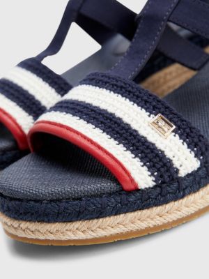 Espadrilles compensées outlet tommy hilfiger