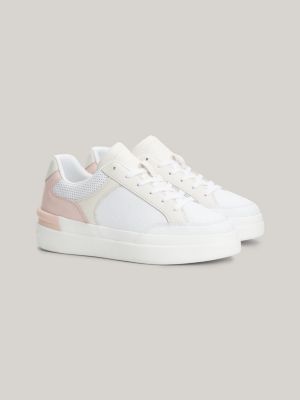 Tommy Hilfiger ESSENTIAL - Baskets basses - white/blanc 