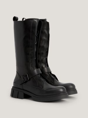 Tommy jeans biker on sale boots