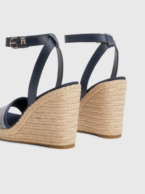 Tommy hilfiger best sale wedges navy