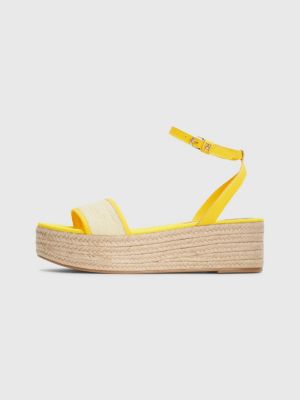 Tommy Hilfiger Lahyla Toe-loop Sandals, Created For Macy's Women's Shoes In  Yellow