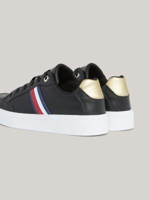 Leather tommy cheap hilfiger trainers womens