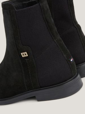 Tommy hilfiger flag sock mid heel boot hot sale