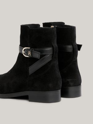 Bottines tommy best sale hilfiger femme daim