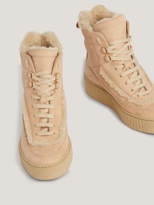 Tommy hilfiger boots store cozy warmlined