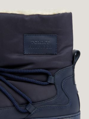 Navy blue tommy hilfiger 2024 boots