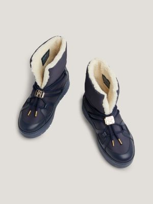  Tommy Hilfiger Botas de nieve Ilhena para mujer, Negro - :  Ropa, Zapatos y Joyería