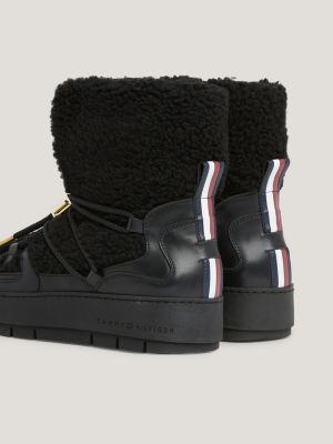  Tommy Hilfiger Botas de nieve Ilhena para mujer, Negro - :  Ropa, Zapatos y Joyería