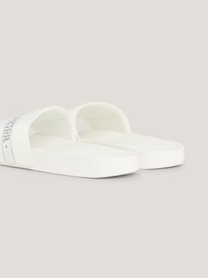 Tommy hilfiger flag hot sale pool slides women's