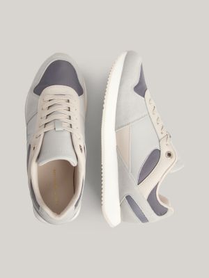 Essential Panelled Running Trainers | Grey | Tommy Hilfiger