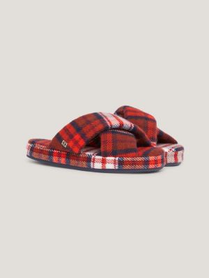 Tartan deals slippers womens