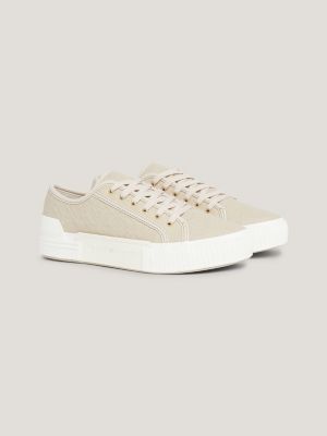 Witte dames sneakers online tommy hilfiger