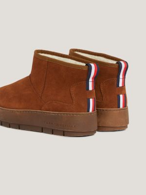 Tommy hilfiger cozy on sale warmlined suede boot