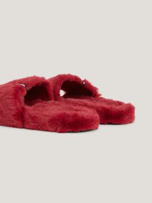 Tommy hilfiger sliders store fluffy