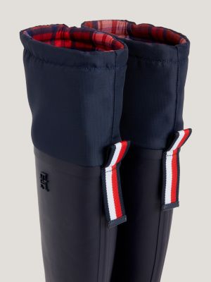 tommy hilfiger blue boots