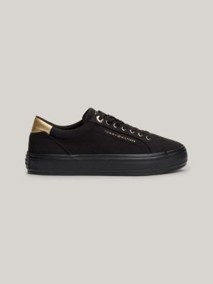 Tommy hilfiger hot sale trainers black