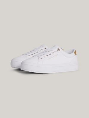 Womens white best sale canvas pumps