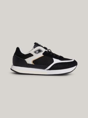 Suede tommy store hilfiger trainers womens