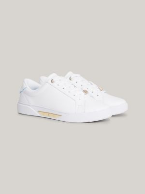 Zapatillas Deportivas Blancas Con Cordones Y Plataforma De 5cm Con Logo  Tommy Jeans Tommy Hilfiger