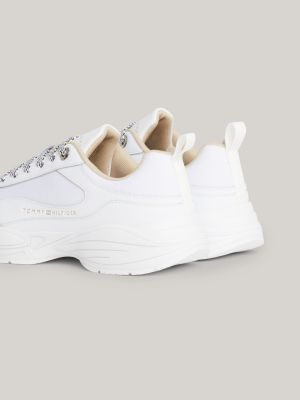 Tommy hilfiger store white womens trainers