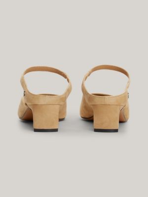 Mid block hot sale heel mules