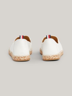 Tommy hilfiger flat cotton 2024 espadrilles