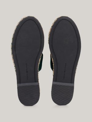 Tommy hilfiger flat cotton hot sale espadrilles