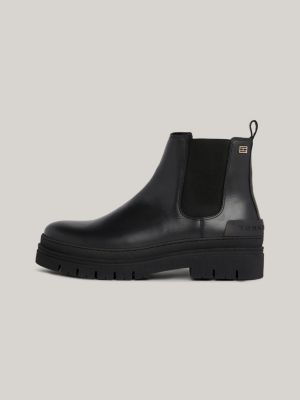 Black casual outlet boots