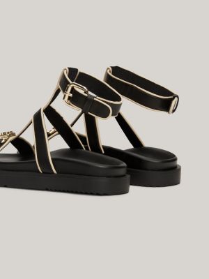 Tommy hilfiger iconic strappy best sale flat sandal