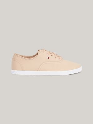 Canvas tommy hilfiger trainers womens online