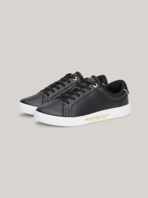 Tommy hilfiger metallic 2024 detail city trainers