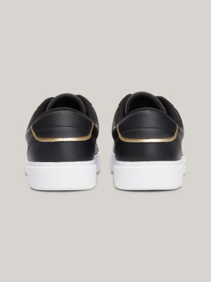 Tommy hilfiger metallic back 2024 trainers