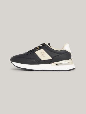 Tommy hilfiger cheap metallic city trainer