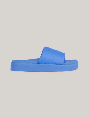 Tommy hilfiger pool slides hot sale women's