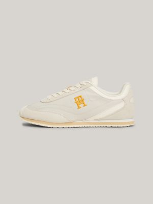 Suede tommy hilfiger trainers hot sale womens