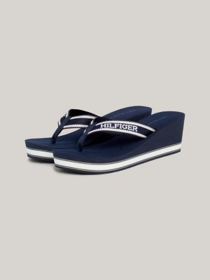 Tommy hilfiger wedge beach sandals new arrivals