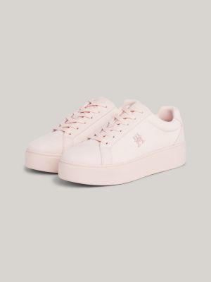 Tommy hilfiger hot sale pink trainers