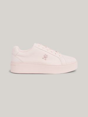 Tommy jeans canvas 2024 logo flatform trainers