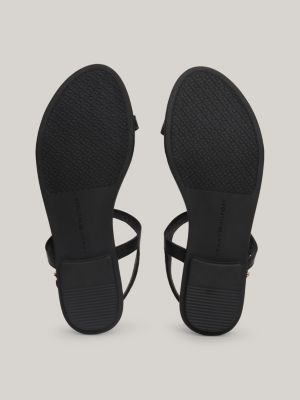 Black tommy hilfiger clearance sandals