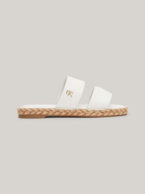 Espadrille sales leather sandals