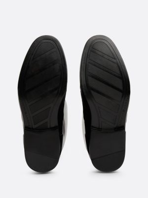 TH Monogram Knee-High Rain Boots | Black | Tommy Hilfiger 