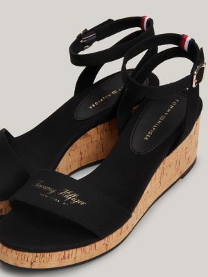 Tommy hilfiger cork store wedges