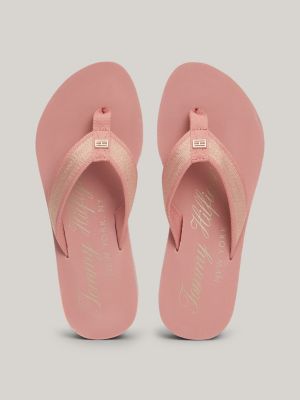 Pink store beach sandals