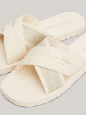 tommy hilfiger sandalen damen beige